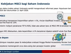 MSCI Desak Penegakan Hukum Nyata di Pasar Modal RI, Bukan Sekadar Aturan Baru