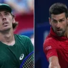 Novak Djokovic Tersingkir di Shanghai, Alex de Minaur Melaju Tanpa Bertanding