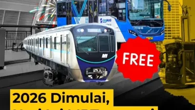 Peserta JRF 2026 Bisa Naik MRT hingga TransJakarta Gratis pada 22-25 Oktober