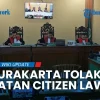 PN Surakarta Tolak Gugatan Sigit Pratomo soal Ijazah Jokowi