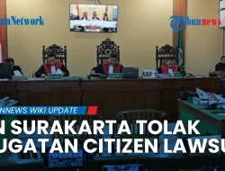 PN Surakarta Tolak Gugatan Sigit Pratomo soal Ijazah Jokowi