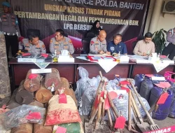 Polda Banten Bongkar Tambang Batu Bara Ilegal di Lebak, Satu Tersangka Dijerat Pasal 158