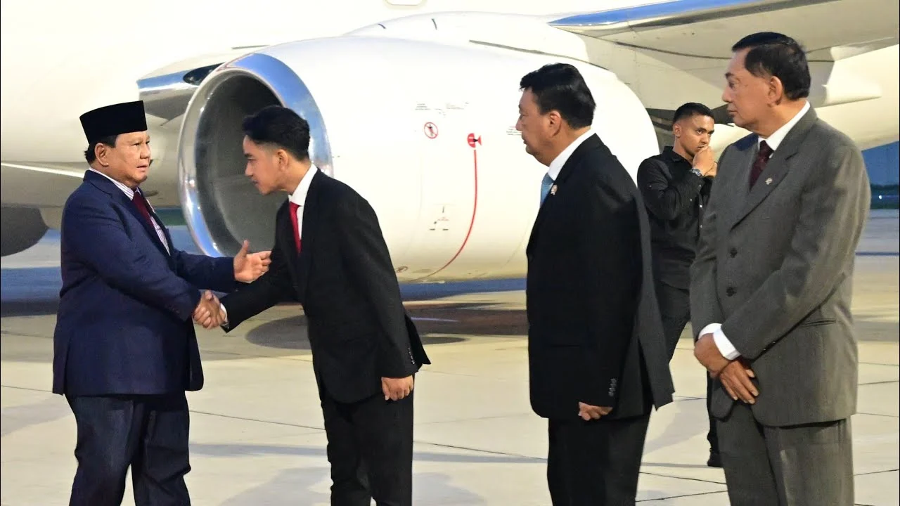 Prabowo Antar Langsung Kepulangan Presiden El-Sisi di Lanud Halim, Jet Tempur TNI AU Kawal hingga Perbatasan