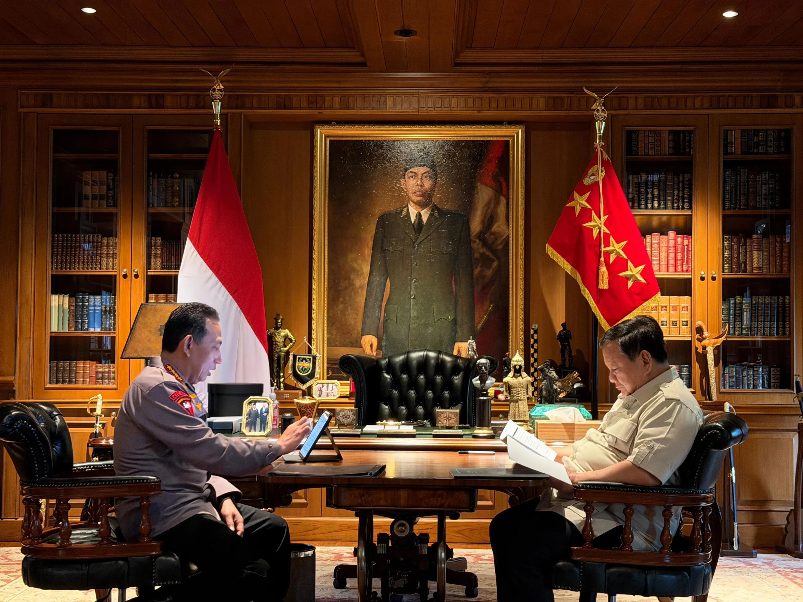 Prabowo Panggil Listyo ke Istana, Minta Kawal Program Strategis agar Tepat Sasaran
