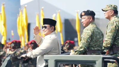 Prabowo Resmikan 204 Satuan Baru TNI di HUT ke-81, Termasuk 6 Kodam