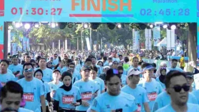 Pramono Tegaskan Aturan COP JRF 2026 Usai Pelari Terobos Barikade, Singgung Standar Gold Label