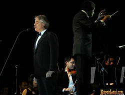 Promotor Apresiasi Pemerintah, Konser Andrea Bocelli di Borobudur dan Jakarta Tetap Digelar