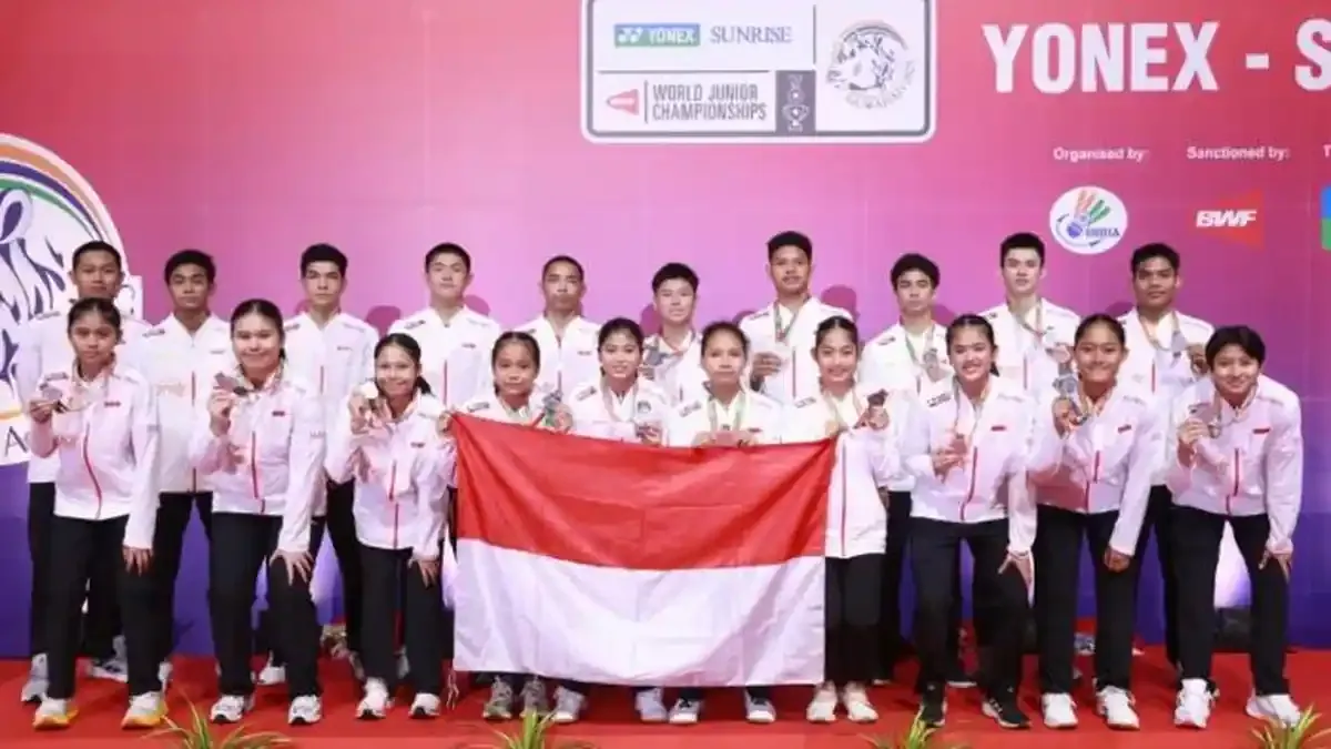 Radithya Juara Dunia Junior BWF 2026, Indonesia Borong 4 Medali di Kairo