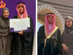 Ratna Galih Hadiri Wisuda Program Overseas Anak di Madinah, Bangga dan Syukur