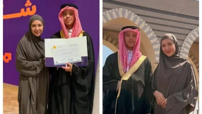 Ratna Galih Hadiri Wisuda Program Overseas Anak di Madinah, Bangga dan Syukur