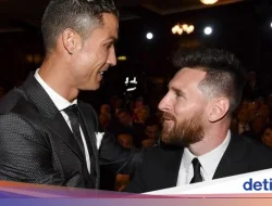 Ronaldo Tuliskan Pesan Hormat kepada Messi yang Pensiun dari Timnas Argentina