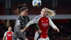 Russo Cetak Hat-trick, Arsenal Hancurkan Benfica 3-0 di Liga Champions Wanita