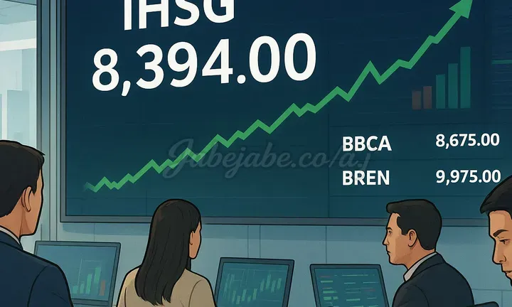 Saham BREN hingga CUAN Disokong Buyback Rp3,5 Triliun, IHSG Berbalik Melesat