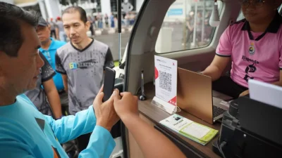 Samsat Keliling Jemput Bola di CFD, Bayar Pajak Kendaraan Makin Praktis