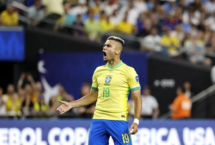 Samuel Lino Borong Dua Gol, Brasil Pesta 4-0 atas India di Kolkata