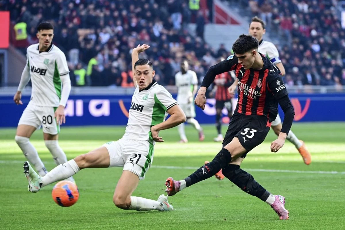 Sassuolo Tahan AC Milan 1-1, Jay Idzes Absen dan Posisi Klasemen Tak Berubah