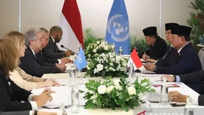 Sekjen PBB Apresiasi Kepemimpinan Prabowo dan Peran Indonesia Bantu Palestina