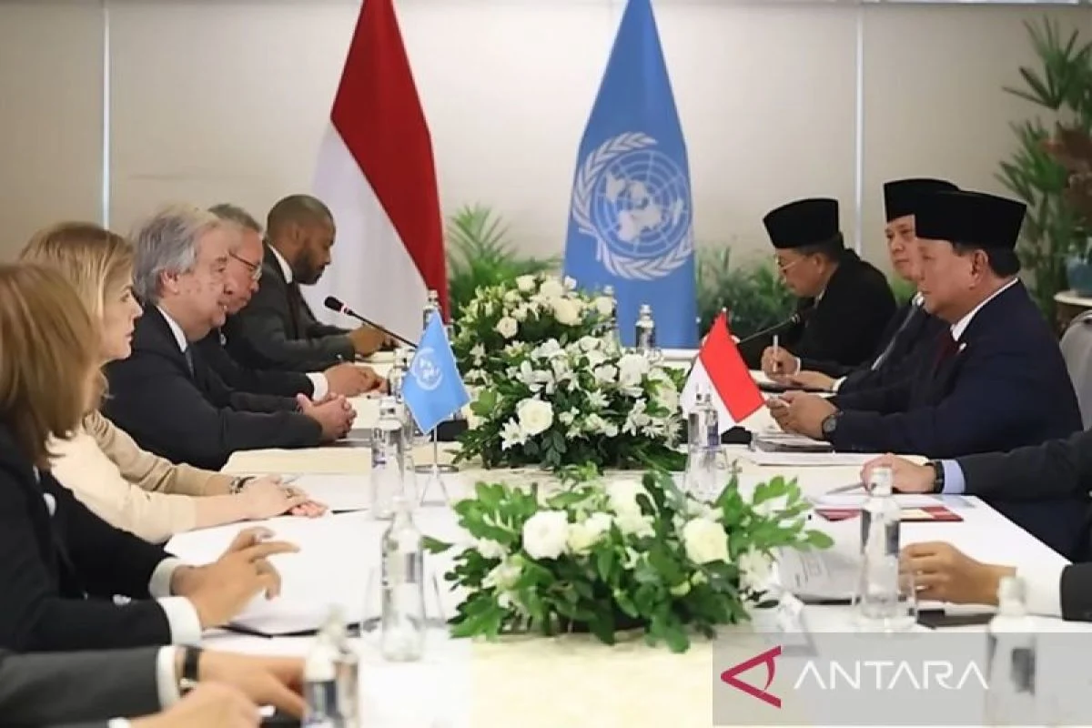 Sekjen PBB Apresiasi Kepemimpinan Prabowo dan Peran Indonesia Bantu Palestina