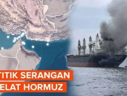 Selat Hormuz Kembali Mencekam usai Tiga Tanker Diserang, Ledakan Susulan Terjadi