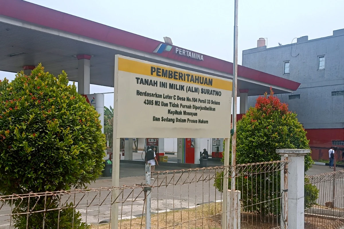 SPBU di Tambun Bekasi Ditutup Warga, Aktivitas Lumpuh Total