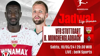 Stuttgart FC Dikalahkan Gladbach 2-3 di MHPArena, Demirović Borong Dua Gol