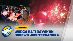 Sudewo Divonis 8,5 Tahun Penjara, Massa AMPB Pati Gelar Tumpengan dan Pesta Kembang Api
