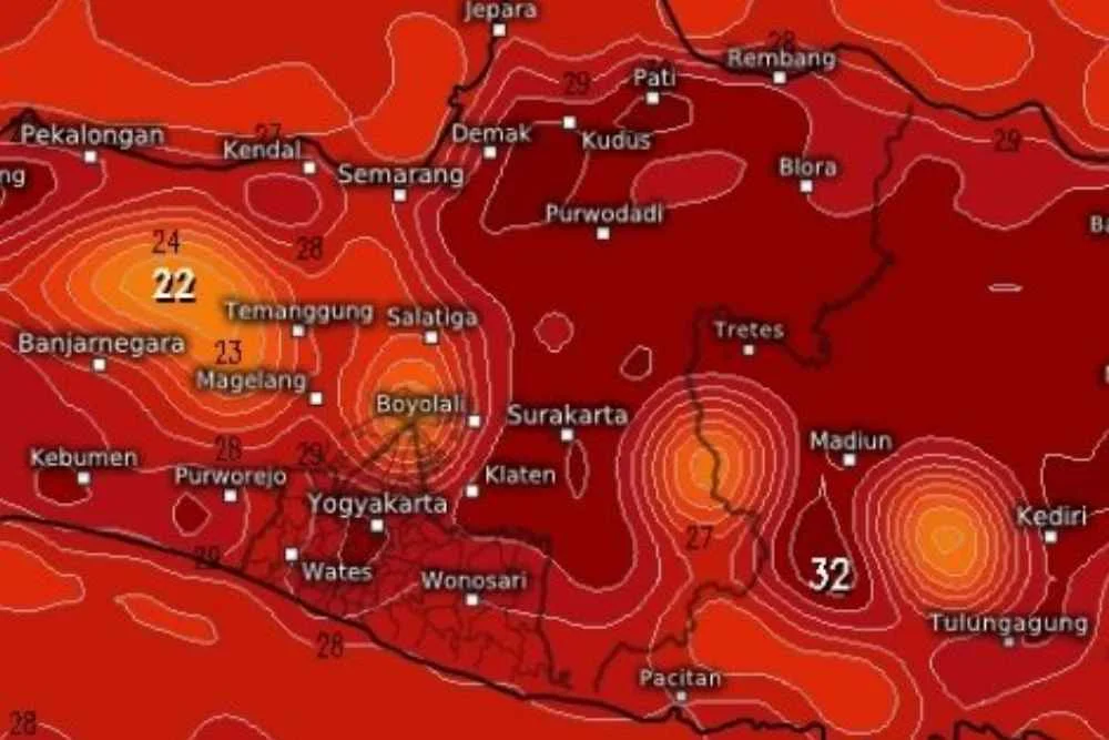 Suhu Hari Ini di DIY Capai 36 Derajat, Kota Jogja Paling Panas
