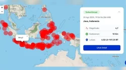 Tiga Gempa Guncang Indonesia dalam Sehari, BMKG Beberkan Lokasi Pusat Gempa