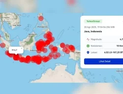 Tiga Gempa Guncang Indonesia dalam Sehari, BMKG Beberkan Lokasi Pusat Gempa