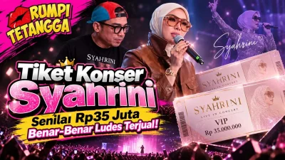 Tiket Konser Syahrini VIP Rp 35 Juta Ludes, Promotor Bantah Diborong Reino Barack