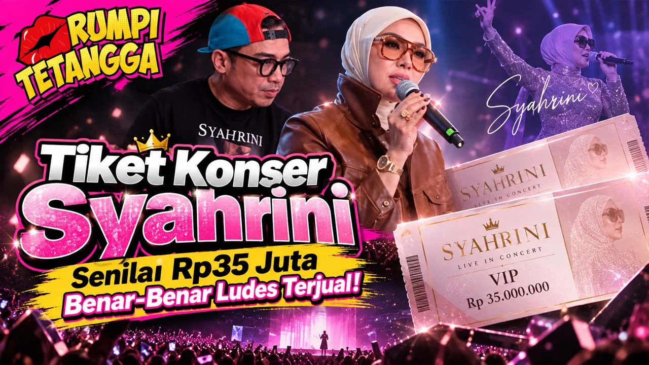 Tiket Konser Syahrini VIP Rp 35 Juta Ludes, Promotor Bantah Diborong Reino Barack