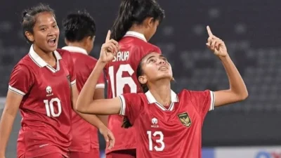 Timnas Wanita Indonesia U-17 Kalahkan Bahrain, Puncaki Klasemen Sementara Grup B
