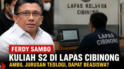 Tonny Tesar Lihat Langsung Ruangan yang Disebut Fasilitas Mewah Lapas Cibinong, Ferdy Sambo: Ini Kantor Pastor