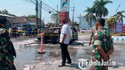 Toyota Kijang Pengangkut Bensin Terbakar di Bogor, Dua Orang Luka Bakar