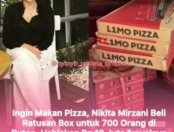 Ultah ke-12, Azka Anak Nikita Mirzani Bagikan 200 Box Pizza ke Rutan Pondok Bambu