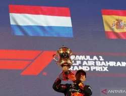 Verstappen Juara GP Bahrain di Sepang Usai Drama Hujan dan Start Kacau