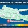 Gempa M 5,4 Guncang Barat Daya Gunungkidul, Getaran Terasa hingga Blitar dan Lumajang